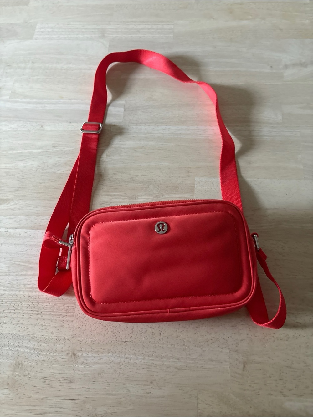 lululemon athletica Red Crossbody Belt Bag